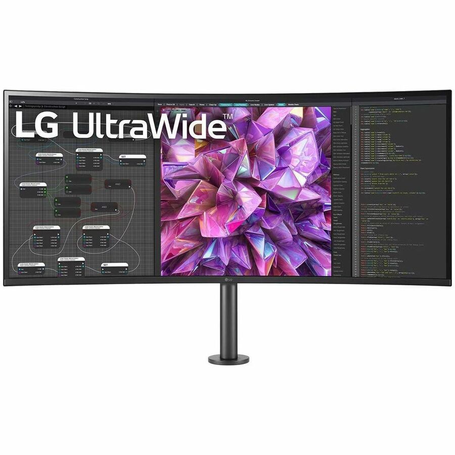 LG 38BQ88C-W 38" Class WQXGA Curved Screen LCD Monitor - 21:9 38BQ88C-W