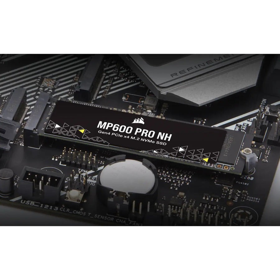 Corsair MP600 PRO NH 8 TB Solid State Drive - M.2 2280 Internal - PCI Express NVMe (PCI Express NVMe 4.0 x4) CSSD-F8000GBMP600PNH