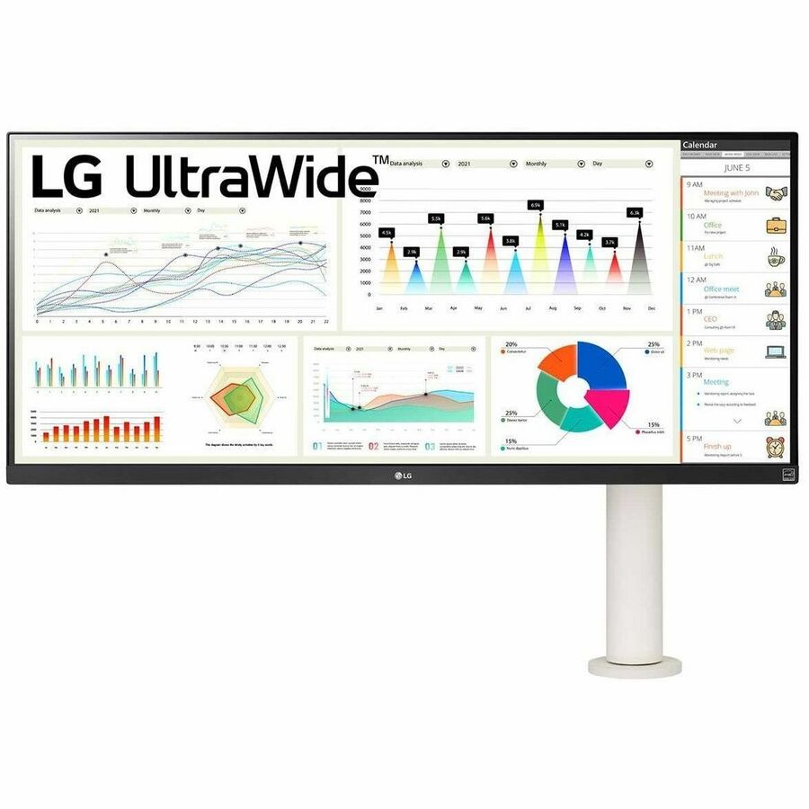 LG 34BQ680-W 34" Class UW-UXGA LCD Monitor - 21:9 34BQ680-W