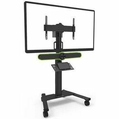 Kanto Rolling AV Cart Compatible with All-in-One Video Conferencing Systems MPC77