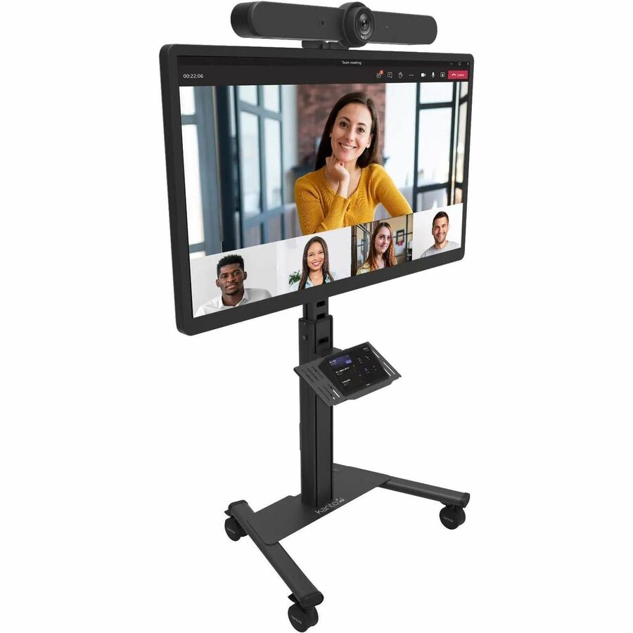 Kanto Rolling AV Cart Compatible with All-in-One Video Conferencing Systems MPC77