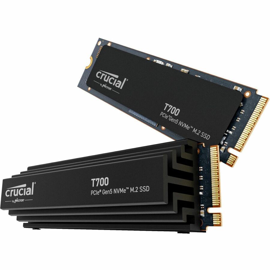 Crucial T700 2 TB Solid State Drive - M.2 2280 Internal - PCI Express NVMe (PCI Express NVMe 5.0 x4) CT2000T700SSD5