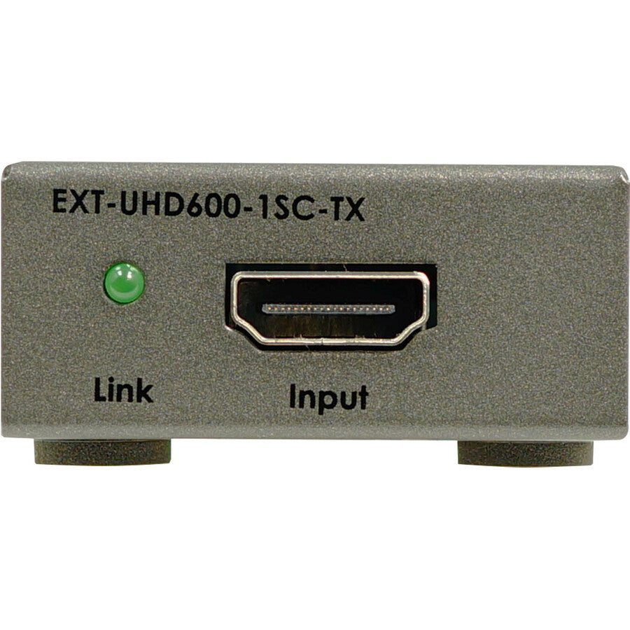 Gefen 4K Ultra HD 600 MHz Extender For HDMI Over One Fiber-Optic Cable EXT-UHD600-1SC