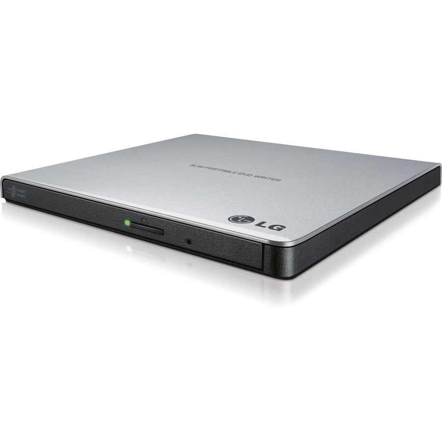 LG GP65NS60 DVD-Writer - External - 1 x Retail Pack - Silver GP65NS60