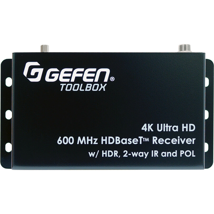 Gefen 4K Ultra HD 600 MHz HDBaseT Extender w/ HDR, 2-Way IR, And POL GTB-UHD600-HBTL