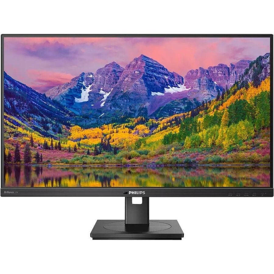 PHILIPS 279P1B - 27 inch Monitor, LED, 4K UHD, DCI-P3 99%, USB-C (90W), HDMIx2, DP, 4 Year Manufacturer Warranty - 27" 279P1B