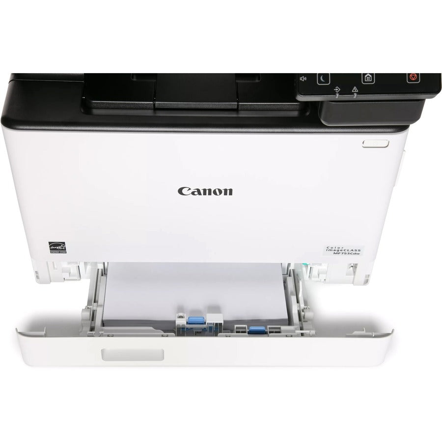 Canon imageCLASS MF753Cdw Wireless Laser Multifunction Printer - Color - White 5455C010