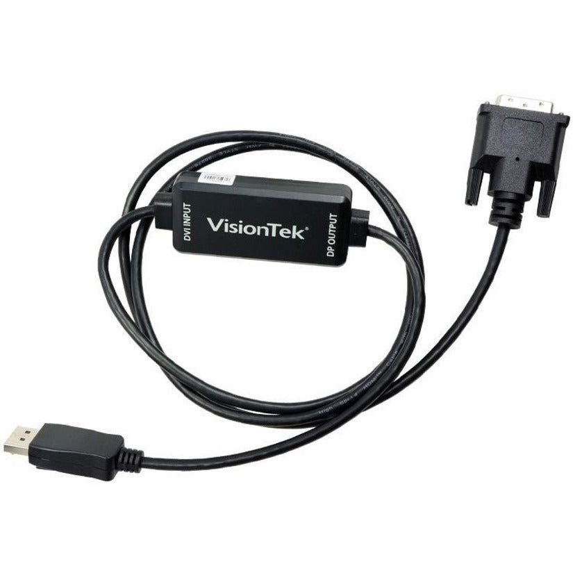 VisionTek DVI to DisplayPort 1.5M Active Cable (M/M) 900823