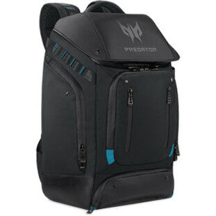 Predator Carrying Case (Backpack) for 17" Notebook - Teal, Black NP.BAG1A.288