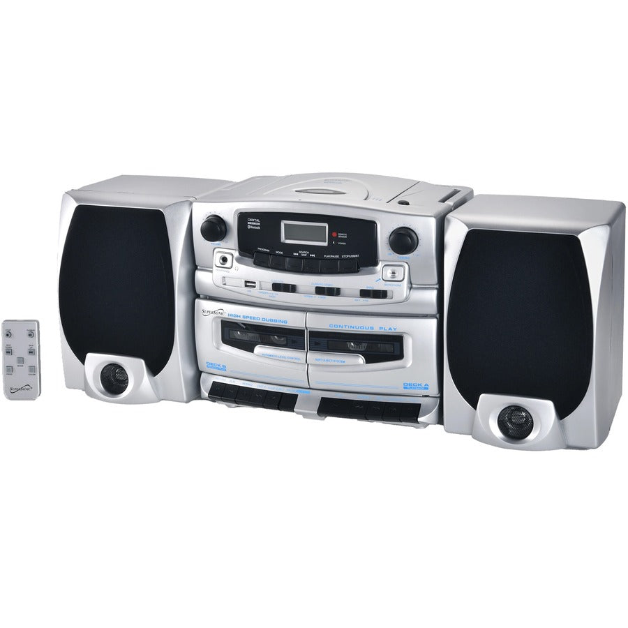 Supersonic SC-2121BT Micro Hi-Fi System - Black SC-2121BT