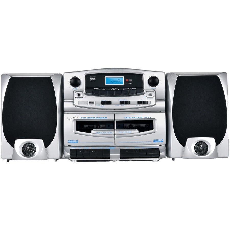 Supersonic SC-2121BT Micro Hi-Fi System - Black SC-2121BT