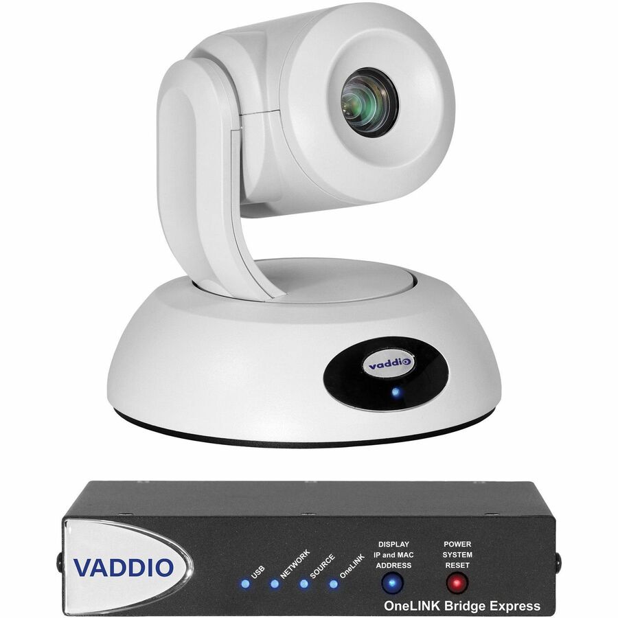 Vaddio RoboSHOT Elite Video Conferencing Camera - White - USB 3.0 - TAA Compliant 999-99600-270W