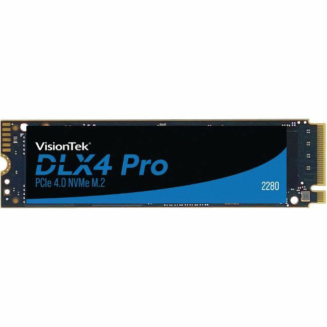 VisionTek DLX4 Pro 4 TB Solid State Drive - M.2 2280 Internal - PCI Express NVMe (PCI Express NVMe 4.0 x4) 901570