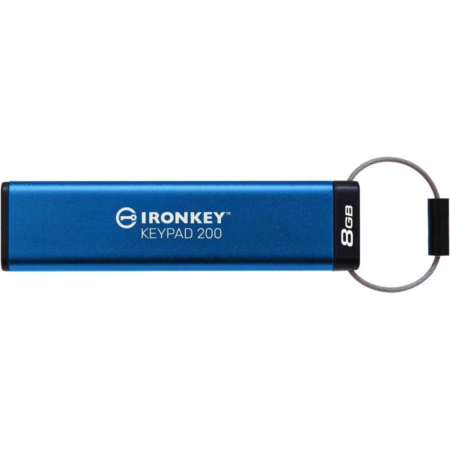 IronKey Keypad 200 8GB USB 3.2 (Gen 1) Type A Flash Drive IKKP200/8GB