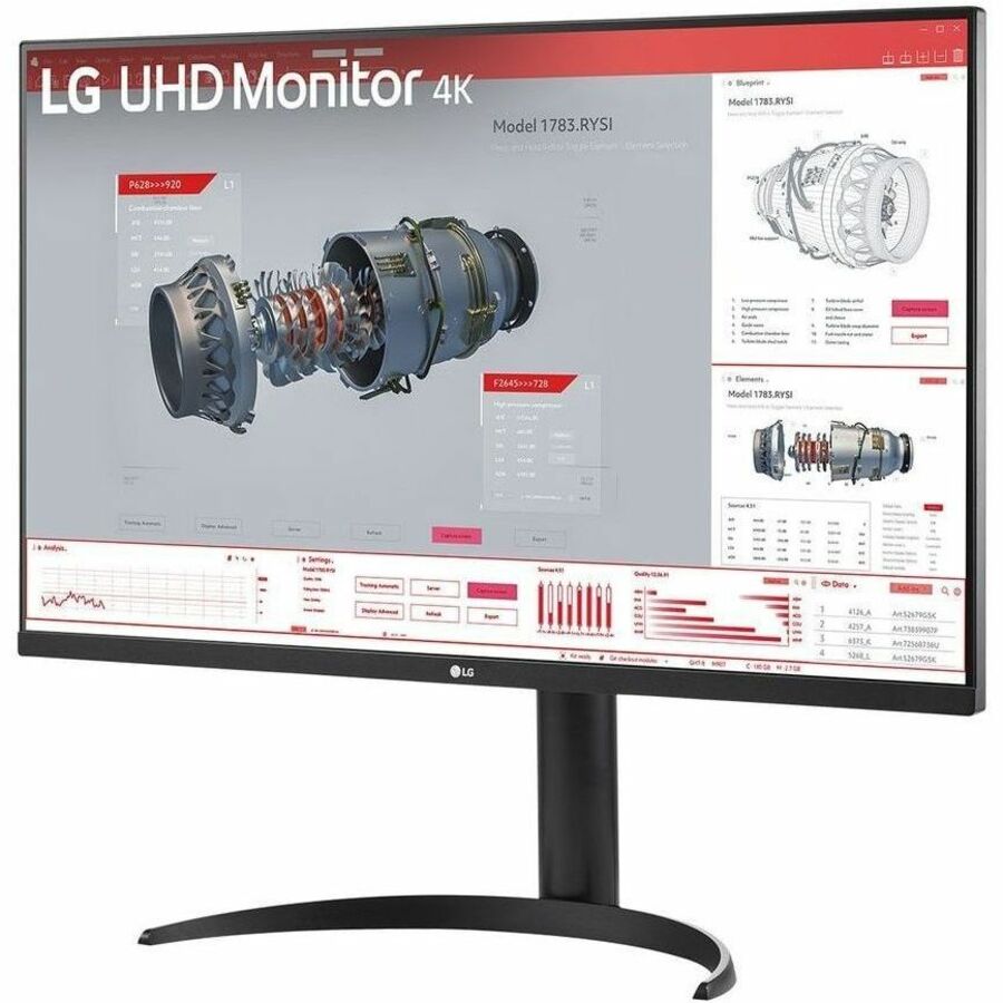 LG 32BR55U-B 32" Class 4K UHD LCD Monitor - 16:9 32BR55U-B