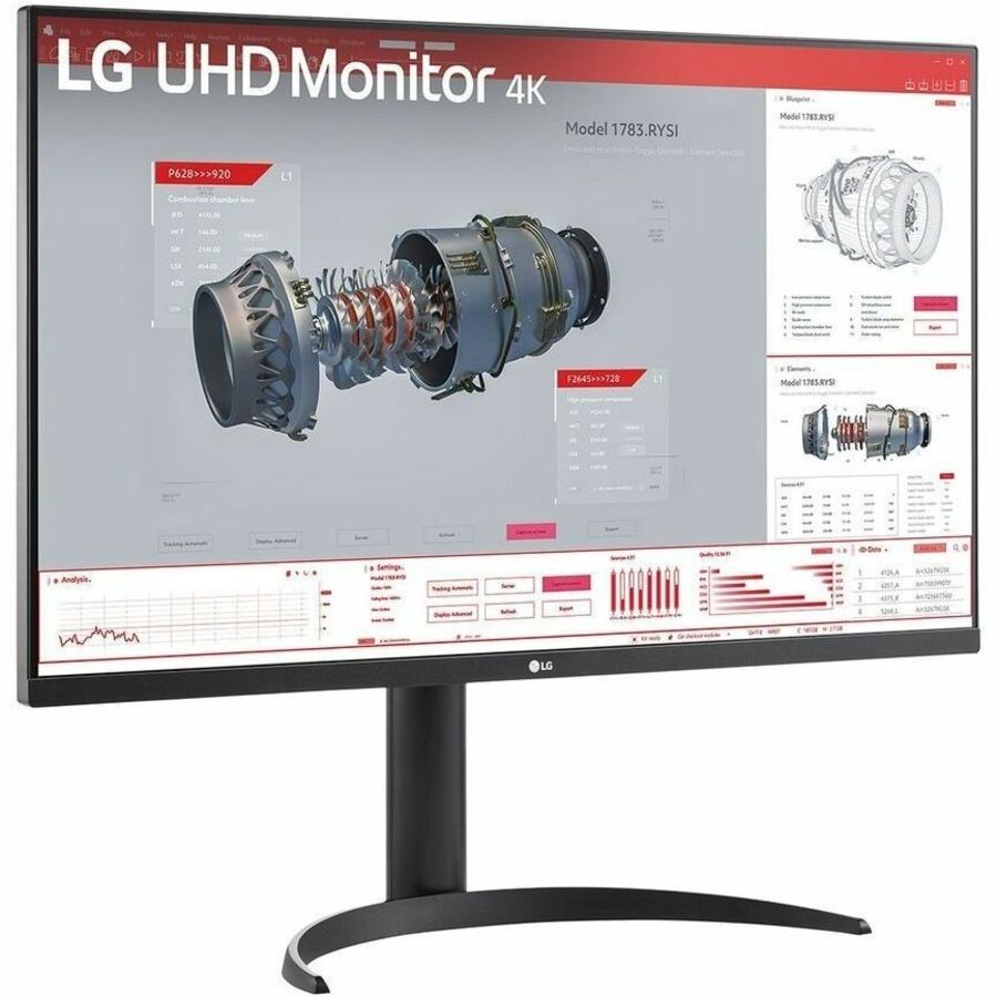 LG 32BR55U-B 32" Class 4K UHD LCD Monitor - 16:9 32BR55U-B