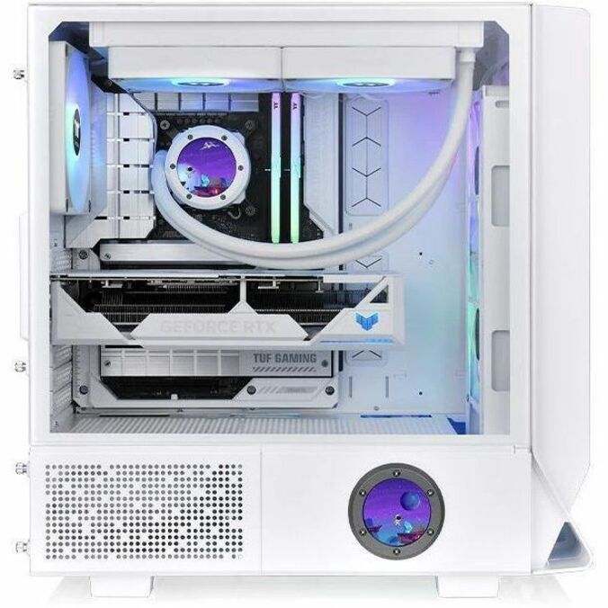 Thermaltake Ceres 350 MX Snow Mid Tower Chassis CA-1Z3-00M6WN-00