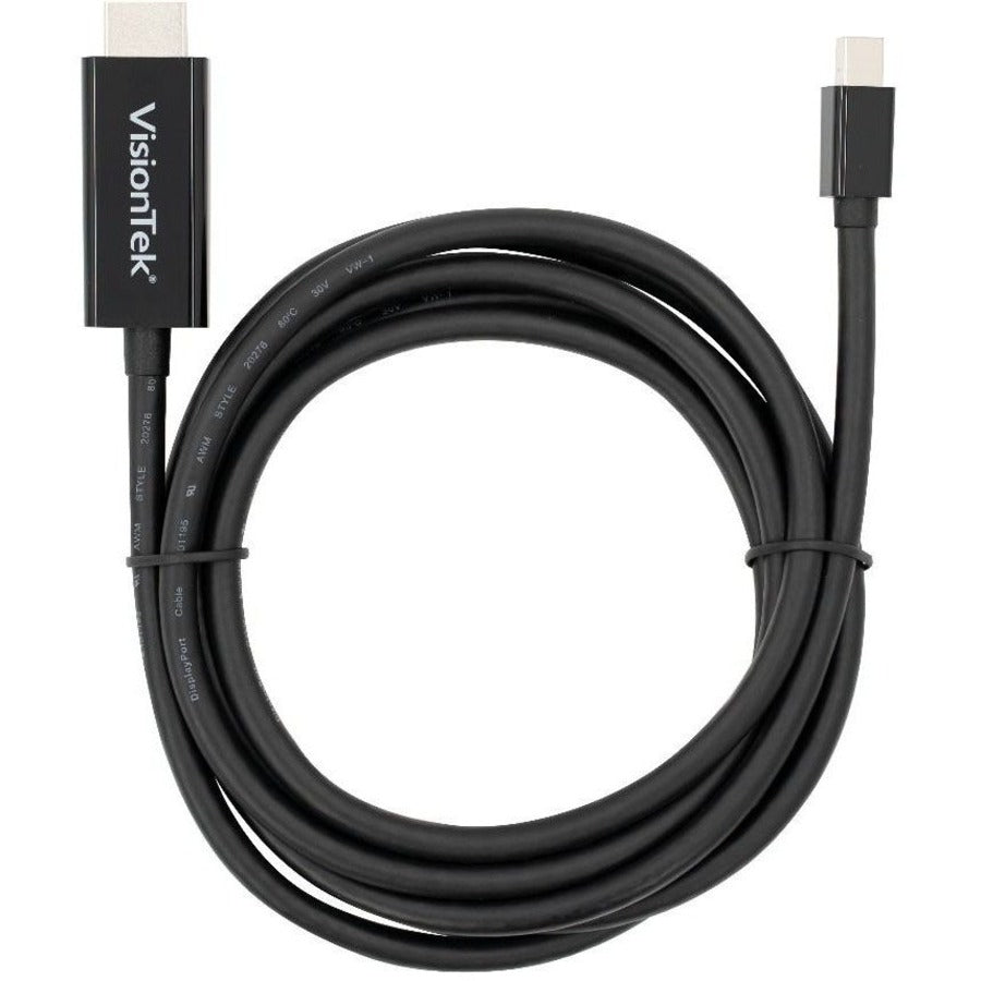 VisionTek Mini DisplayPort to HDMI 2.0 Active Cable (M/M) 4K @ 60Hz 901215