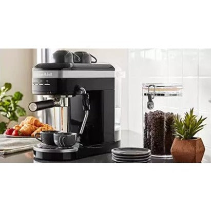 KitchenAid Metal Semi-Automatic Espresso Machine KES6503OB