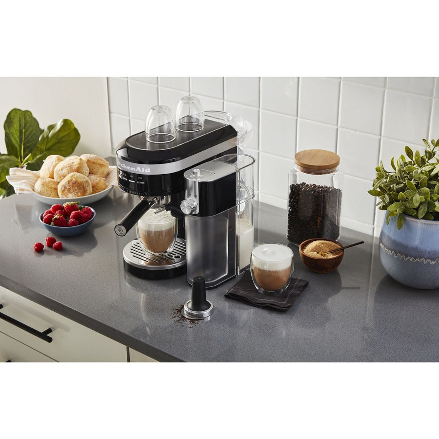 KitchenAid Metal Semi-Automatic Espresso Machine KES6503OB