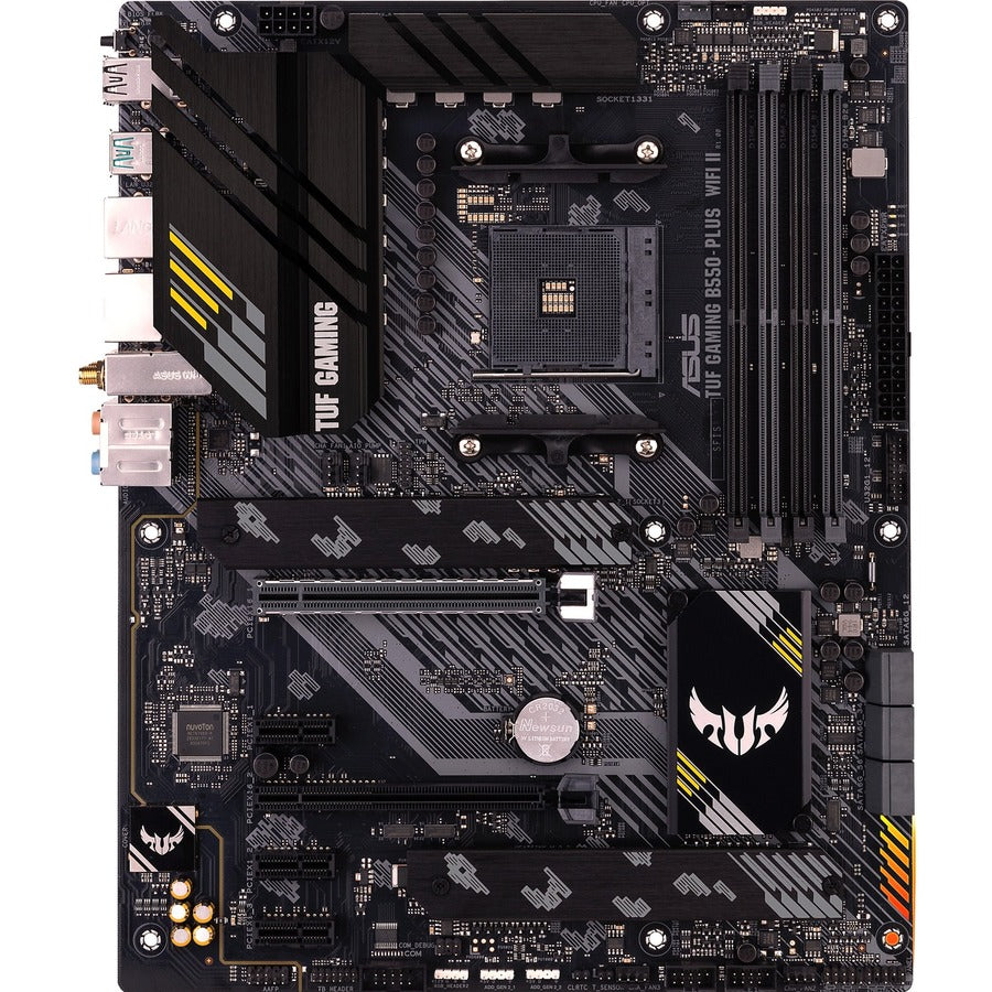 TUF GAMING B550-PLUS WIFI II Gaming Desktop Motherboard - AMD B550 Chipset - Socket AM4 - ATX TUF GAMING B550-PLUS WIFI II