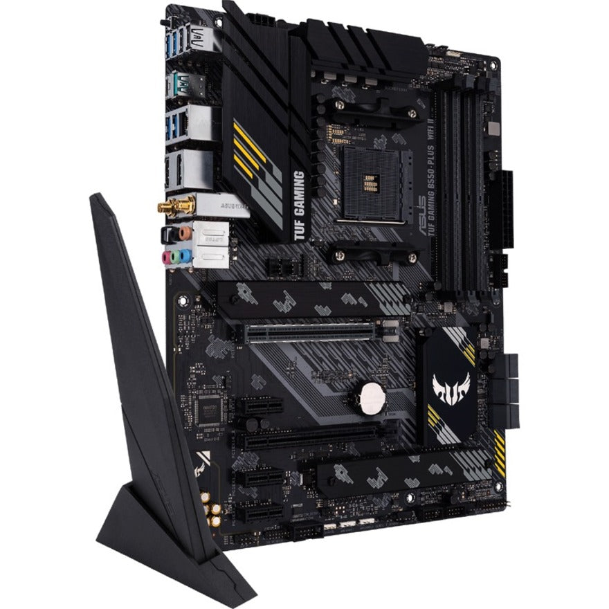 TUF GAMING B550-PLUS WIFI II Gaming Desktop Motherboard - AMD B550 Chipset - Socket AM4 - ATX TUF GAMING B550-PLUS WIFI II