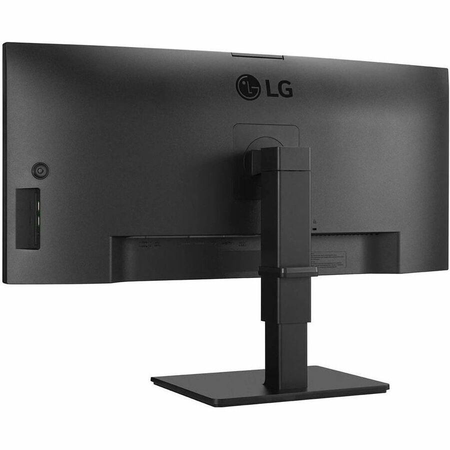 LG Ultrawide 34BQ77QC-B 34" Class Webcam WQHD Curved Screen LCD Monitor - 21:9 - Textured Black 34BQ77QC-B