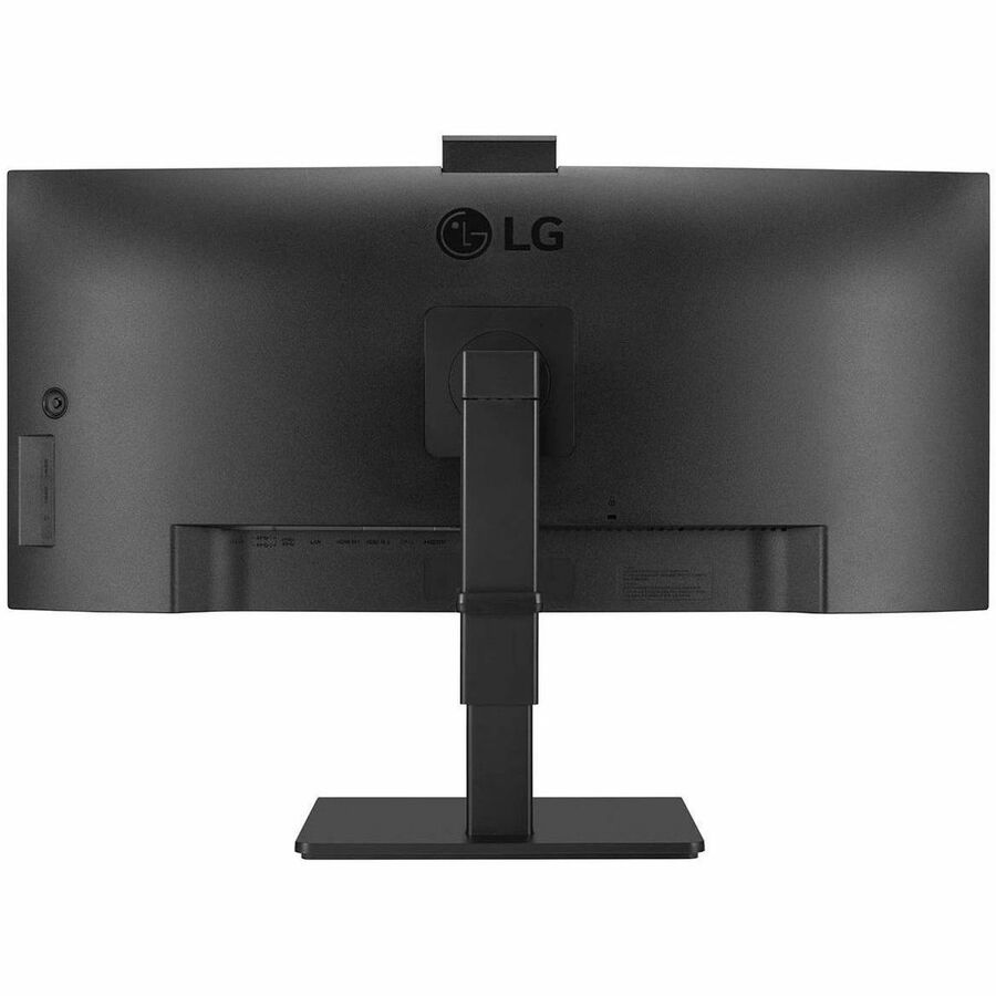 LG Ultrawide 34BQ77QC-B 34" Class Webcam WQHD Curved Screen LCD Monitor - 21:9 - Textured Black 34BQ77QC-B