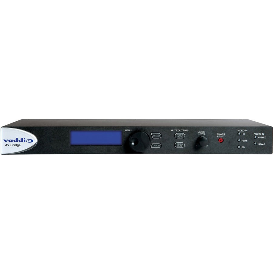 Vaddio AV Bridge - Streaming Video and Audio - Black 999-8210-000