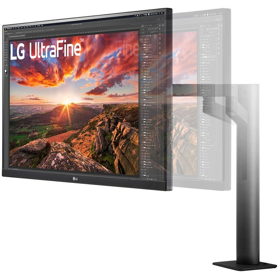 LG UltraFine 27BN88U-B 27" Class 4K UHD LCD Monitor - 16:9 - Textured Black 27BN88U-B