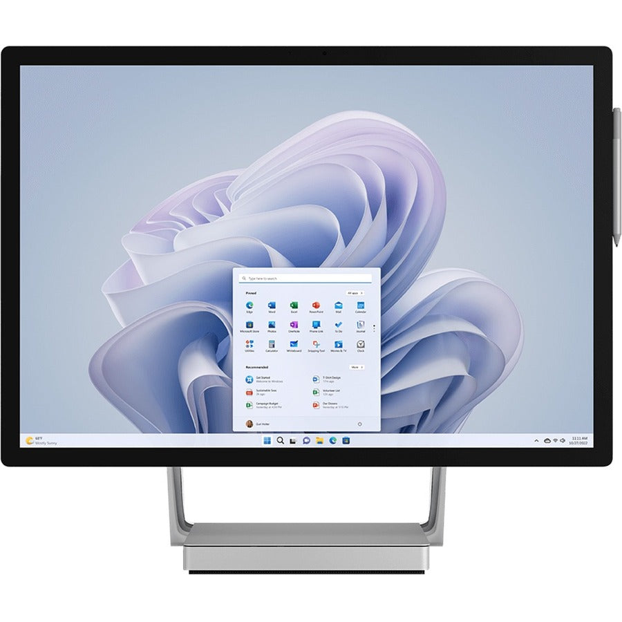 Microsoft Surface Studio 2+ All-in-One Computer - Intel Core i7 11th Gen i7-11370H - 32 GB - 1 TB SSD - 28" 4K Touchscreen - Desktop - Silver SBG-00001