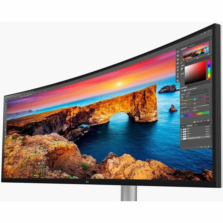 LG 49WQ95C-W 49" Class UW-QHD Curved Screen Gaming LCD Monitor - 32:9 49WQ95C-W