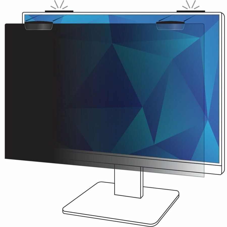 3M&trade; Privacy Filter for 24.5in Full Screen Monitor with 3M&trade; COMPLY&trade; Magnetic Attach, 16:9, PF245W9EM PF245W9EM