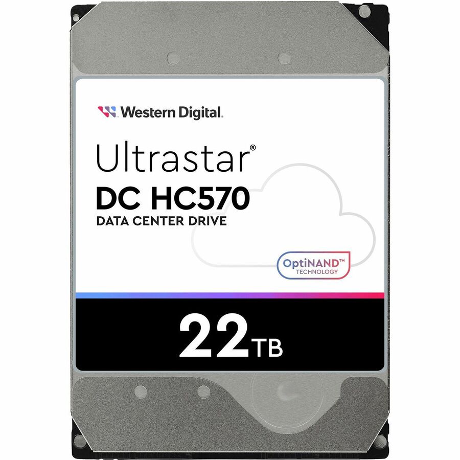 HGST Ultrastar DC HC570 0F48154 22 TB Hard Drive - 3.5" Internal - SATA (SATA/600) - Conventional Magnetic Recording (CMR) Method 0F48154