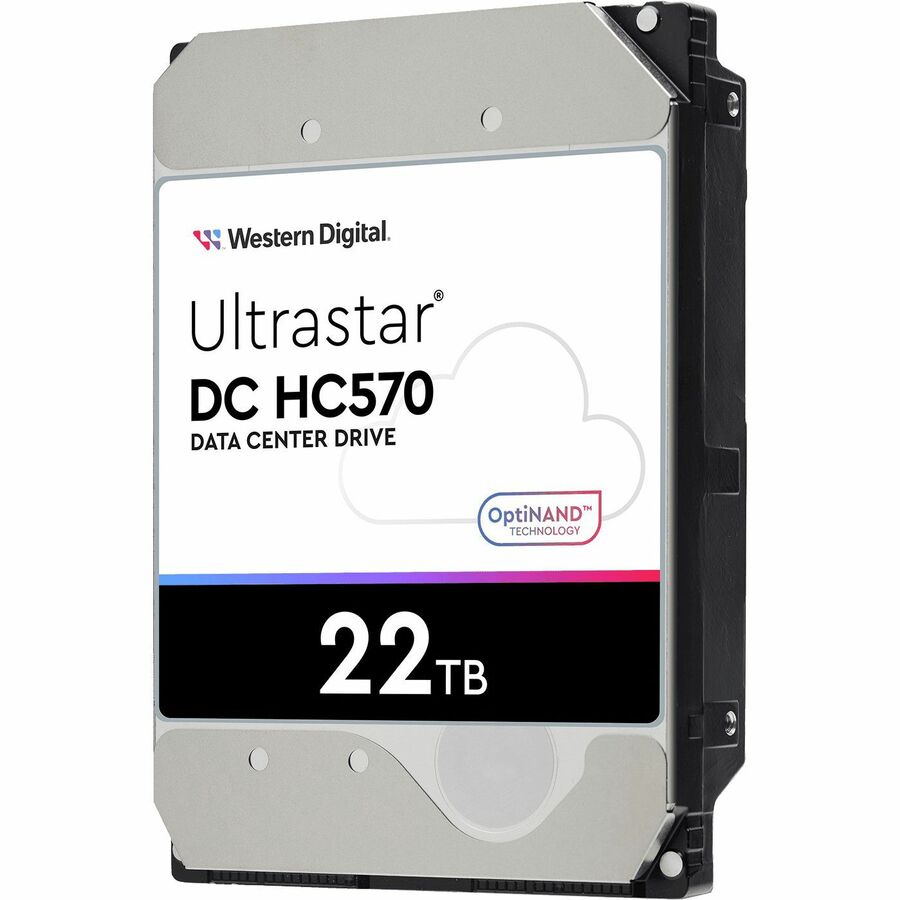 HGST Ultrastar DC HC570 0F48154 22 TB Hard Drive - 3.5" Internal - SATA (SATA/600) - Conventional Magnetic Recording (CMR) Method 0F48154