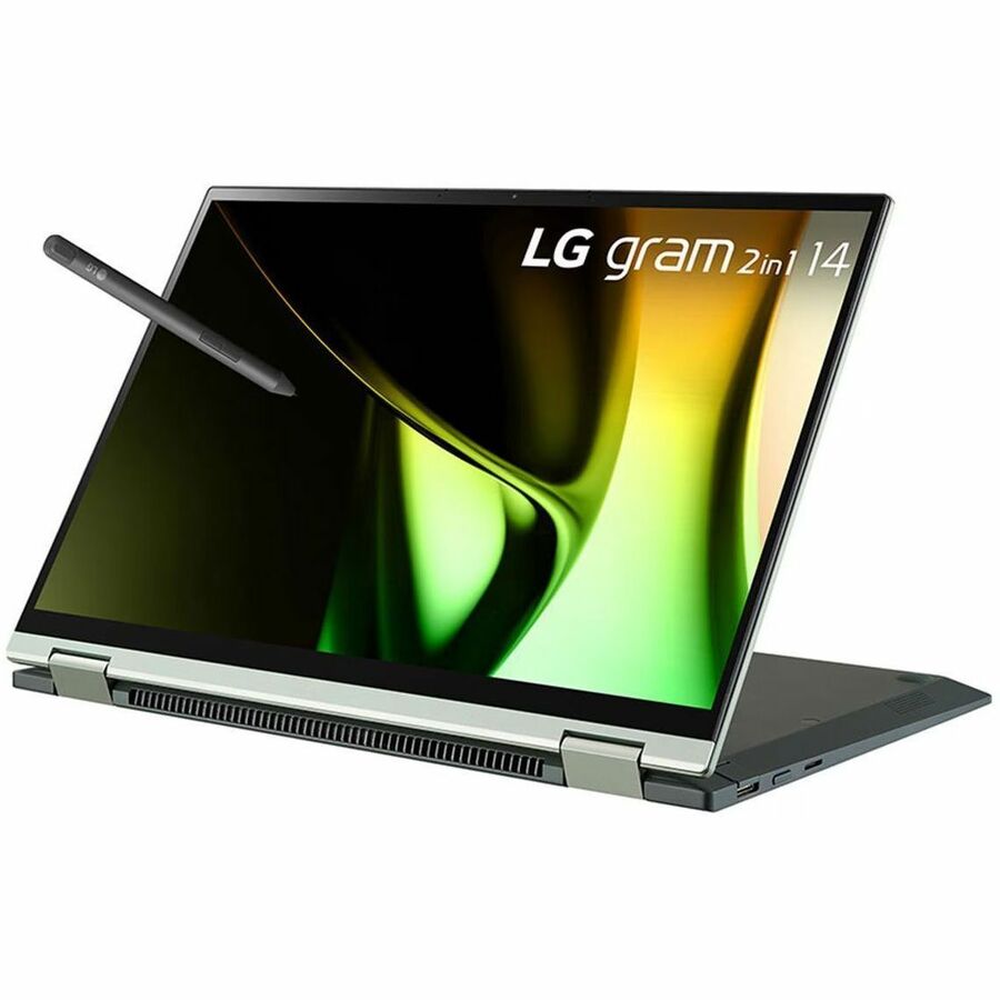 LG gram 14T90S-G.APB5U1 14" Touchscreen Convertible 2 in 1 Notebook - Intel Core Ultra 7 - 16 GB - 512 GB SSD 14T90S-G.APB5U1