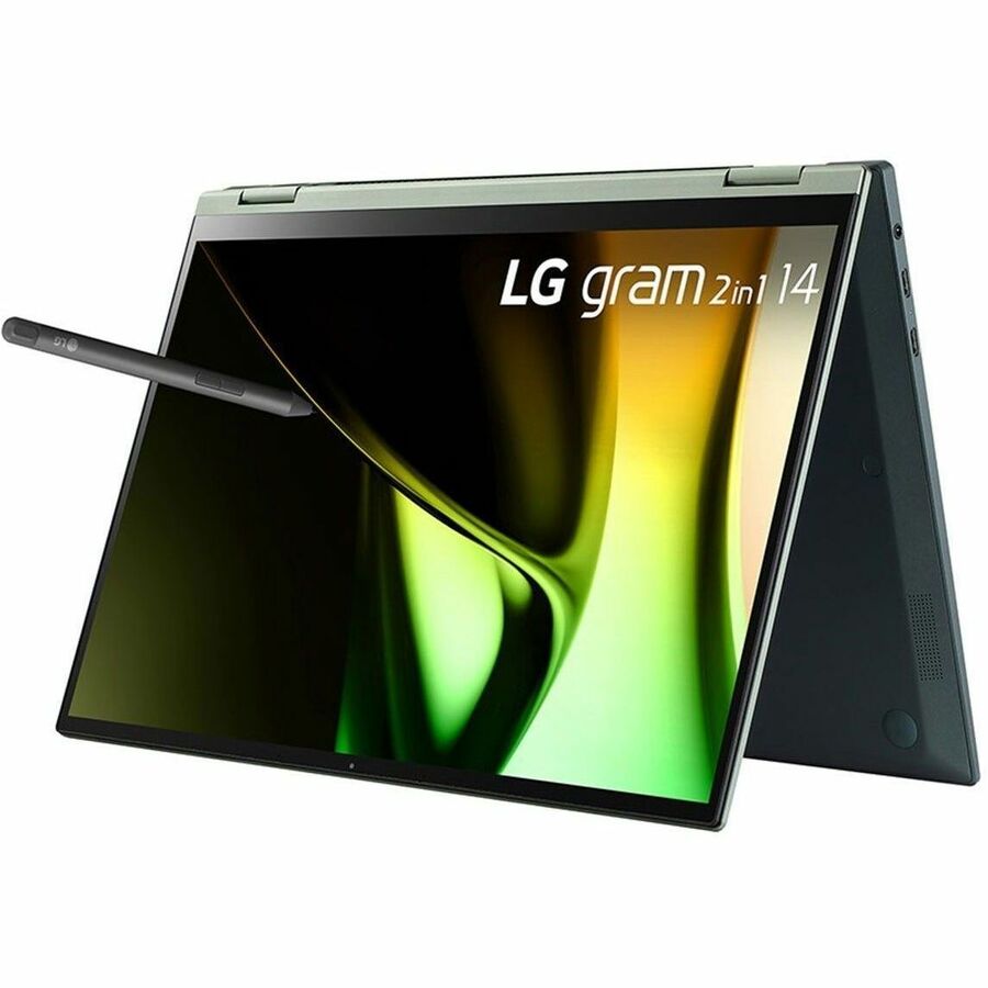 LG gram 14T90S-G.APB5U1 14" Touchscreen Convertible 2 in 1 Notebook - Intel Core Ultra 7 - 16 GB - 512 GB SSD 14T90S-G.APB5U1