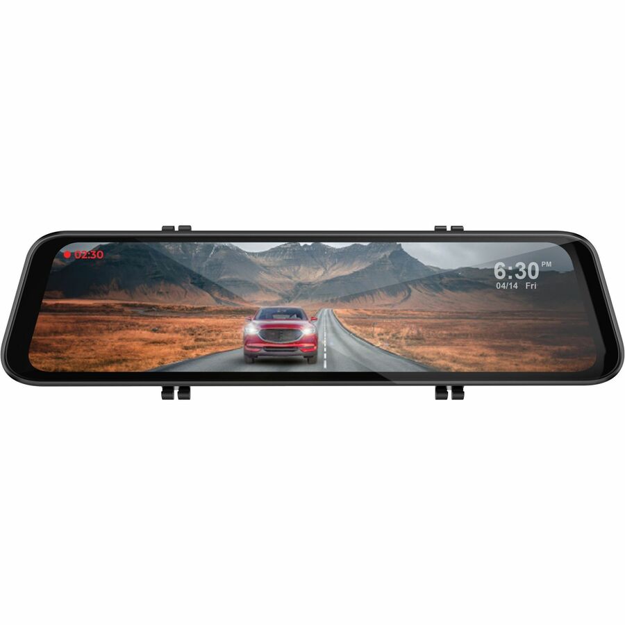 GekoGear Orbit D400 4K Rearview Mirror Dash Cam with 1080P Backup Cam ORBIT D400