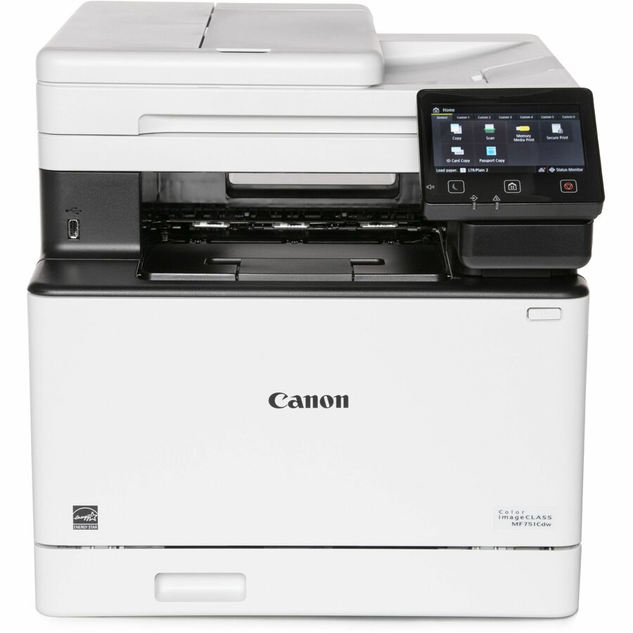 Canon imageCLASS MF751Cdw Wireless Laser Multifunction Printer - Color - White 5455C015