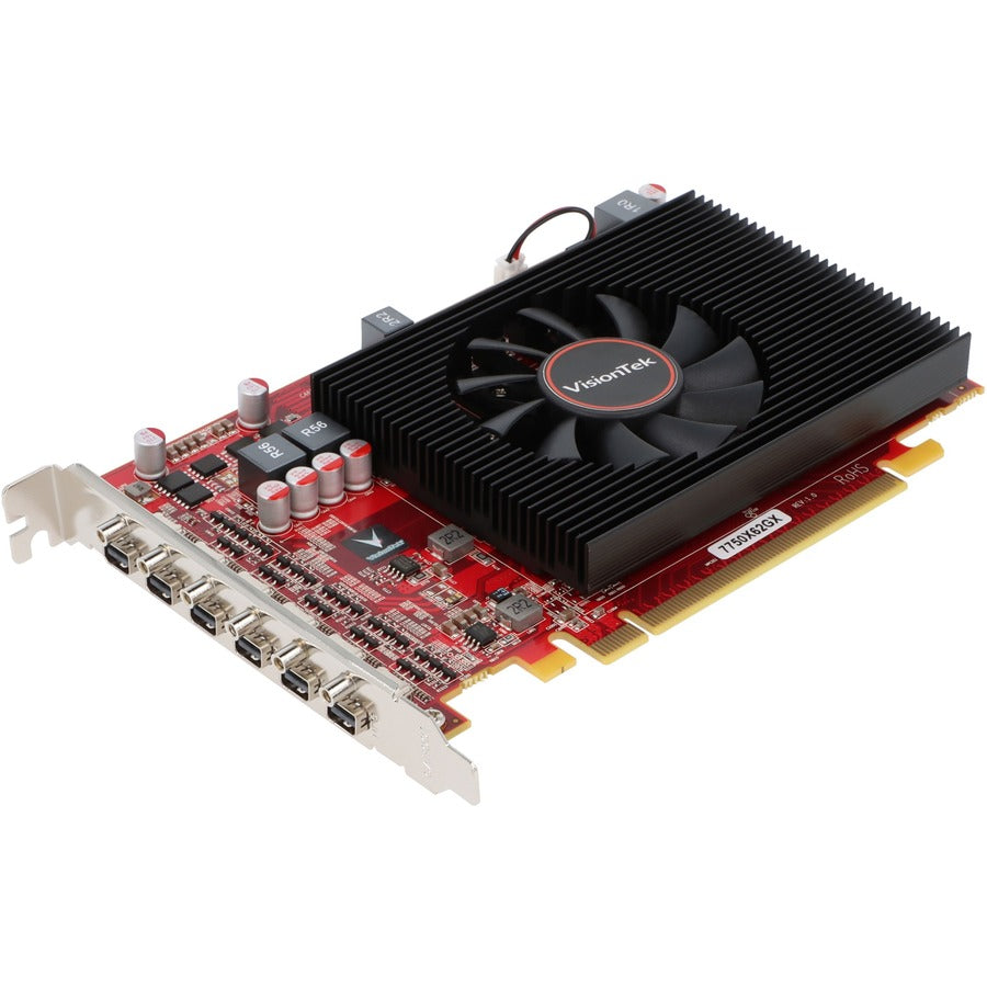 VisionTek Radeon 7750 2GB GDDR5 6M (6x MiniDP) 900614