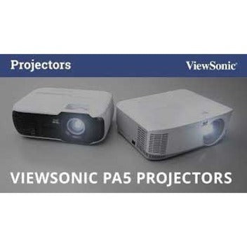 ViewSonic PA503W 4000 Lumens WXGA High Brightness Projector for Home and Office with HDMI Vertical Keystone PA503W