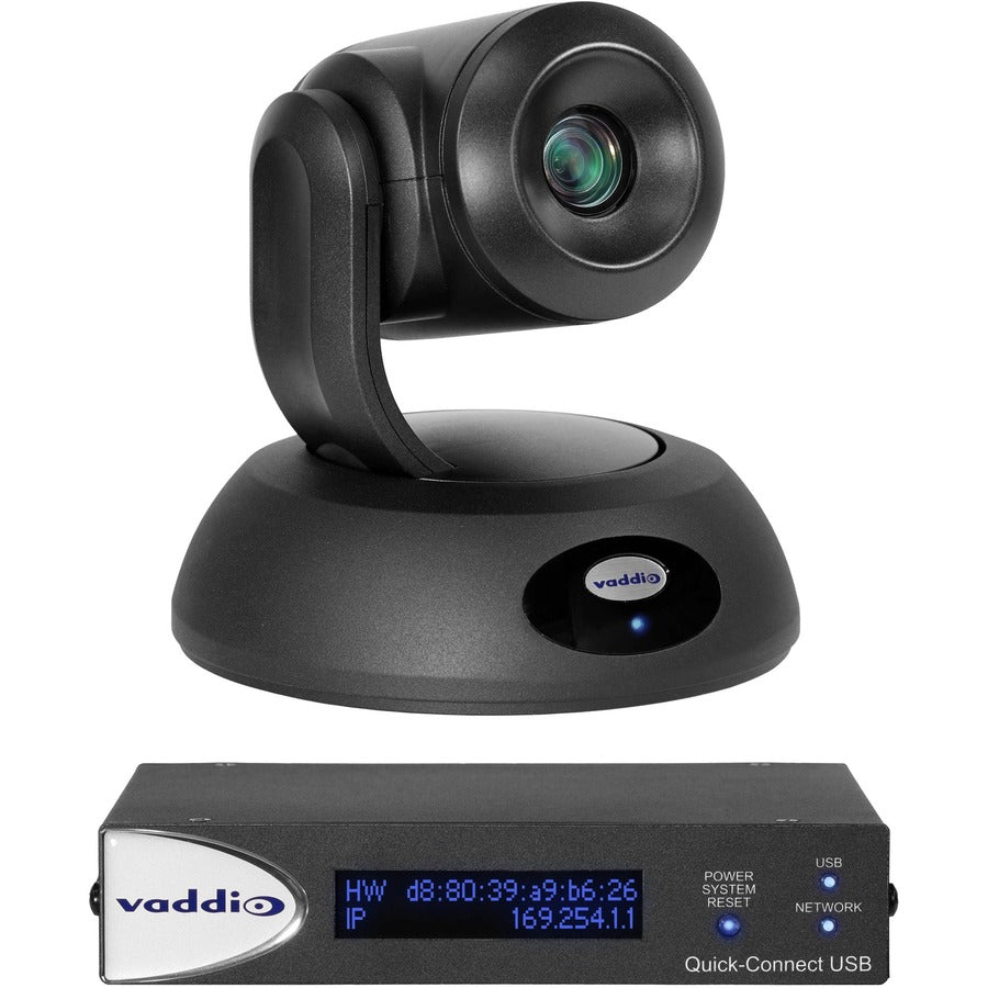 Vaddio RoboSHOT Elite Video Conferencing Camera - 8.5 Megapixel - 60 fps - Black 999-99090-000