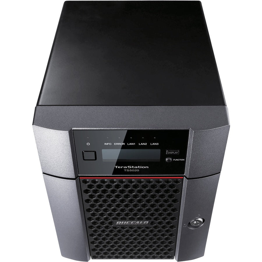 BUFFALO TeraStation 5420 4-Bay 24TB (2x12TB) Business Desktop NAS Storage Hard Drives Included TS5420DN2402