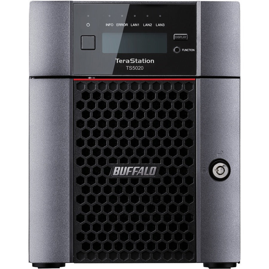 BUFFALO TeraStation 5420 4-Bay 24TB (2x12TB) Business Desktop NAS Storage Hard Drives Included TS5420DN2402