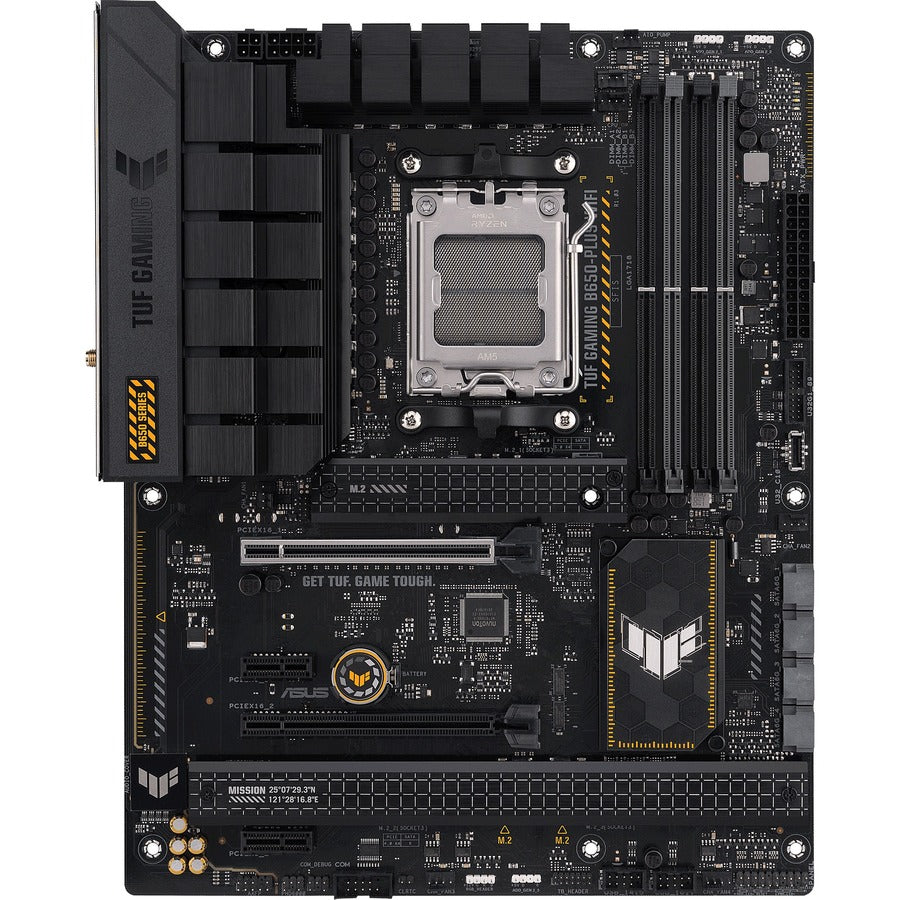 TUF GAMING B650-PLUS WIFI Gaming Desktop Motherboard - AMD B650 Chipset - Socket AM5 - ATX TUF GAMING B650-PLUS WIFI