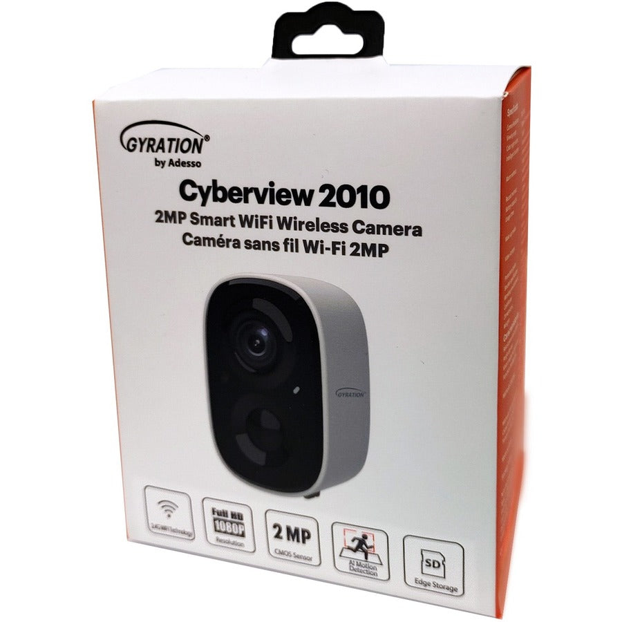 Gyration Cyberview Cyberview 2010 2 Megapixel Indoor/Outdoor Full HD Network Camera - Color - White CYBERVIEW 2010