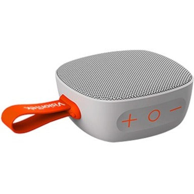 VisionTek Sound Cube Portable Bluetooth Speaker System - Gray 901323